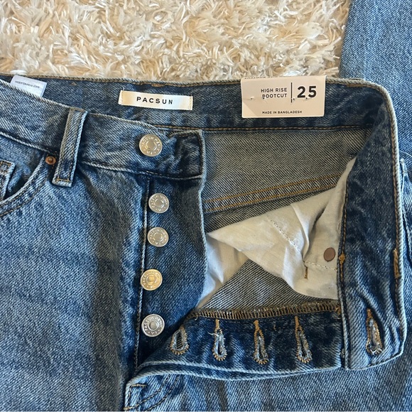 Pacsun High Rise Boot Cut Jeans - Picture 4 of 5